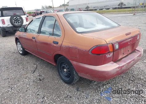 1998 Nissan Sentra Gxe/Xe z USA, uszkodzony, nr VIN 3N1AB41D3WL055368